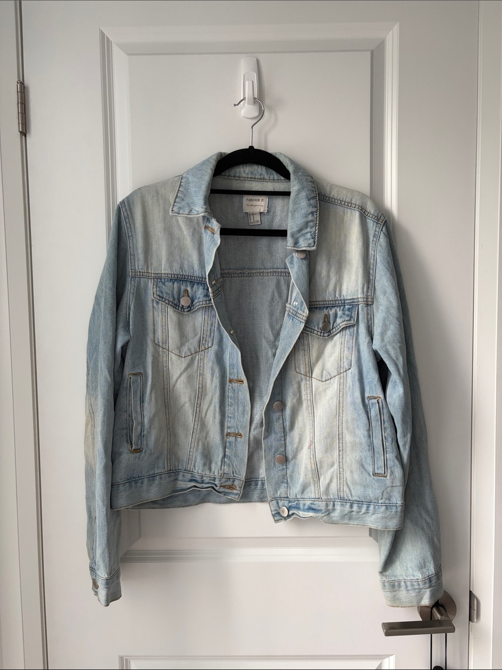 FOREVER 21 Light Blue Denim Jacket